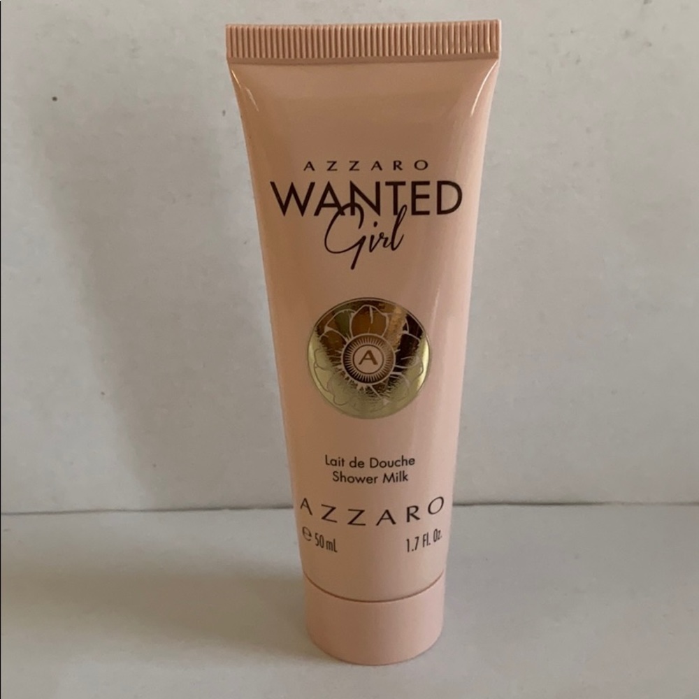 AZZARO Wanted Girl Shower Milk Cream 1.7oz NWOB Sealed